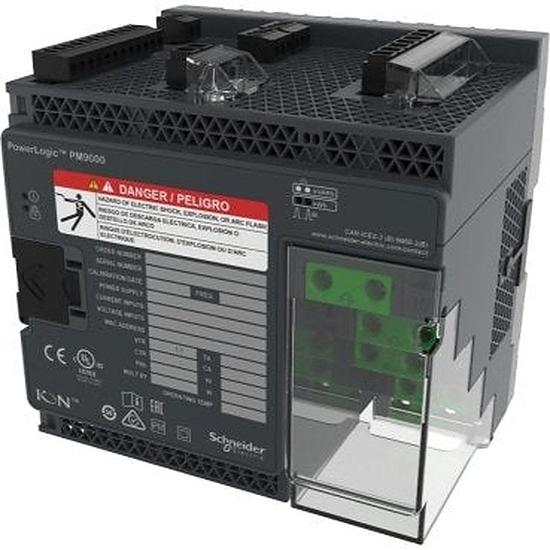 PowerLogic™ ION9000 meter, DIN mount, no display, HW kit, MIA [TAA] (ION9000) is a Schneider Electric product. Designed for reliable performance and long service life. Available across Iraq — contact us for pricing and delivery options.