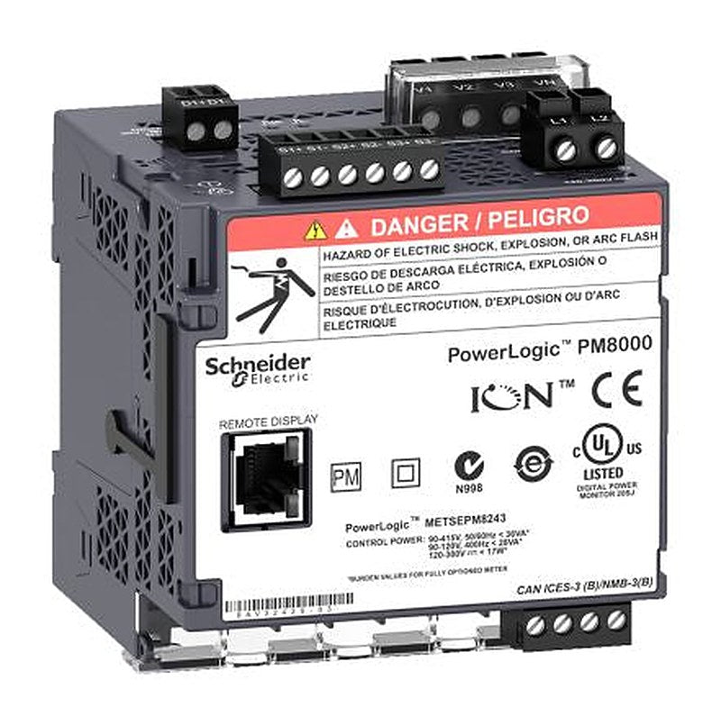 Schneider Electric 3 Phase LCD Energy Meter, Type Electromechanical