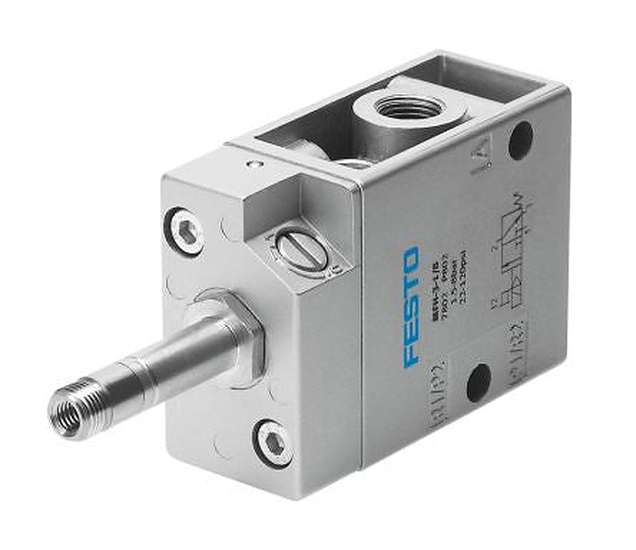Festo Solenoid Valve - 3/2 Closed Monostable Electric G MFH-3-1/8-EX  Series