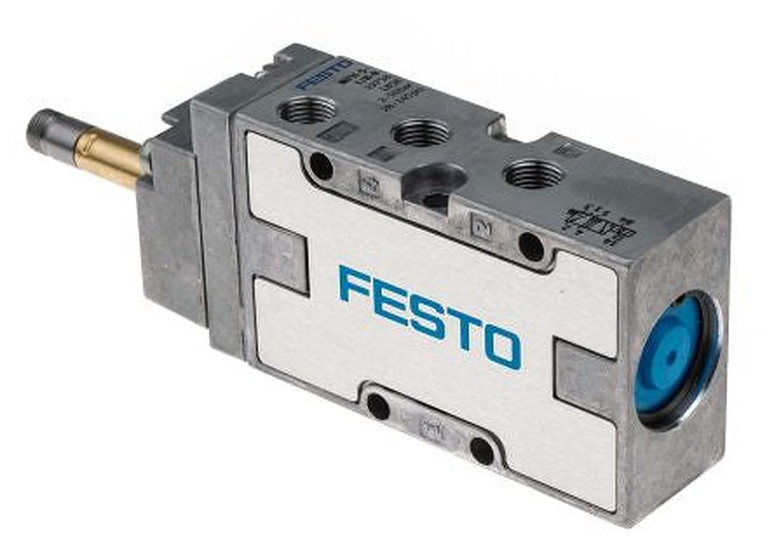 Festo Pneumatic Solenoid Valve - 5/2 Way, Monostable Electric G MFH  Series
