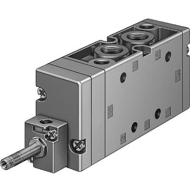 Festo Pneumatic Solenoid Valve - 5/2 Monostable Electric G MFH-5-3/8-L-B-EX Series