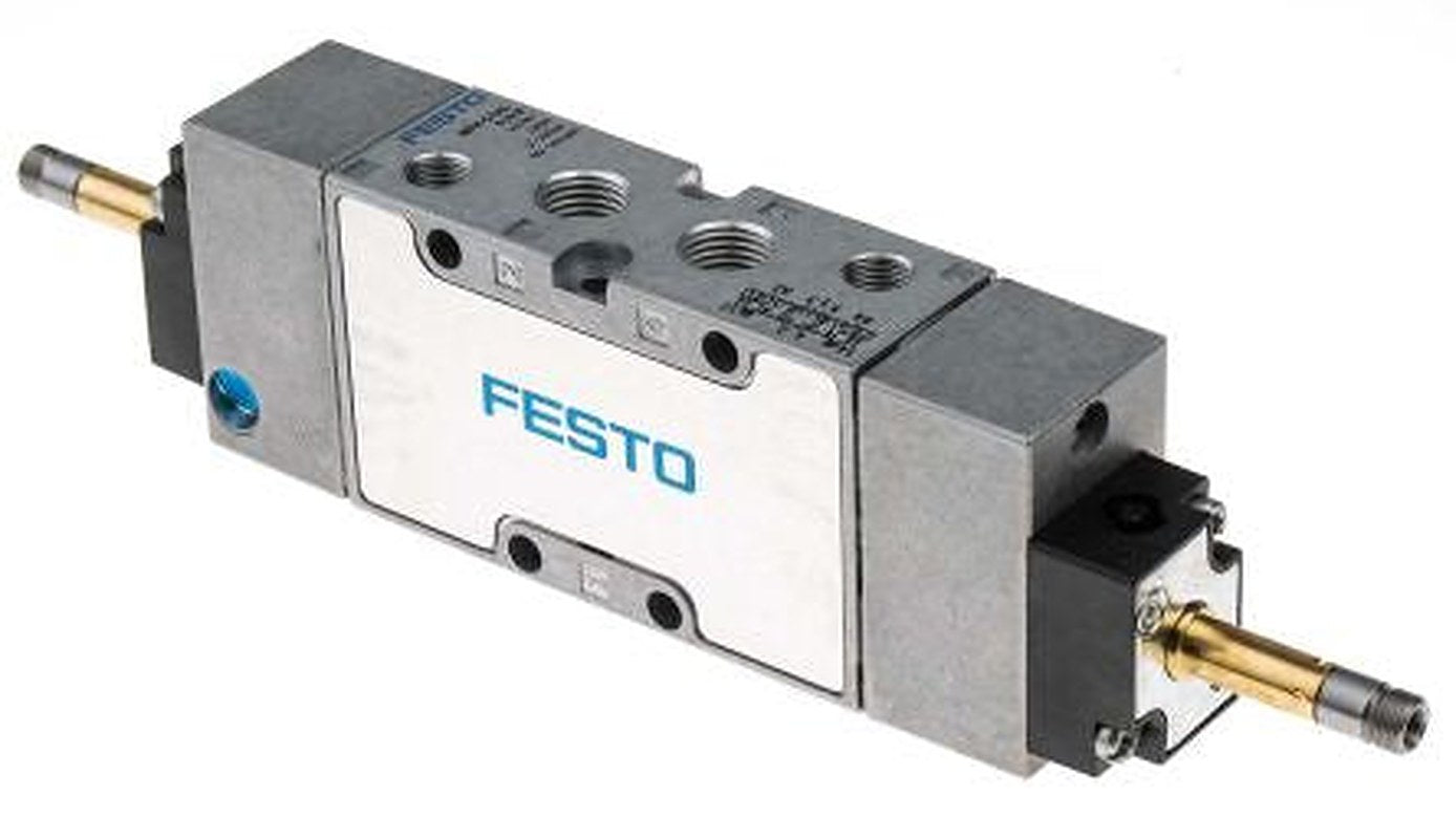 Festo Pneumatic Solenoid Valve - 5/3, Closed Electric G MFH  Series
