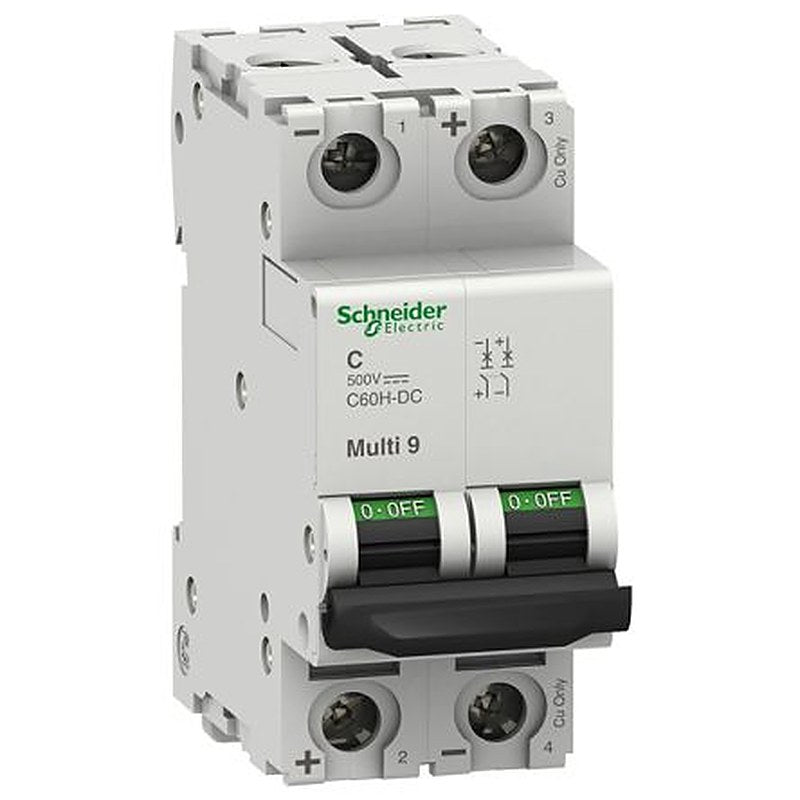 Schneider Electric Multi9 MGN6 Electronic Circuit Breaker 5A 500V, Clip-on Type C