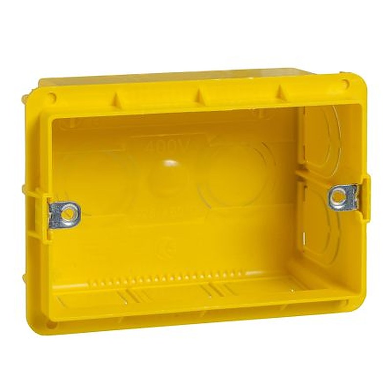Schneider Electric Yellow ABS Unica Control Station Enclosure -
