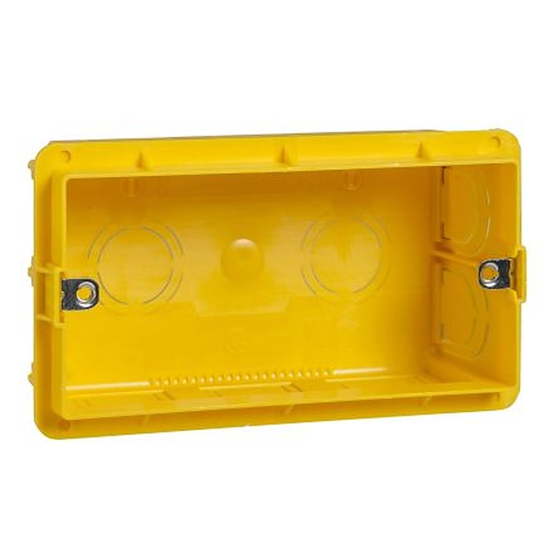 Schneider Electric Yellow ABS Unica Control Station Enclosure -