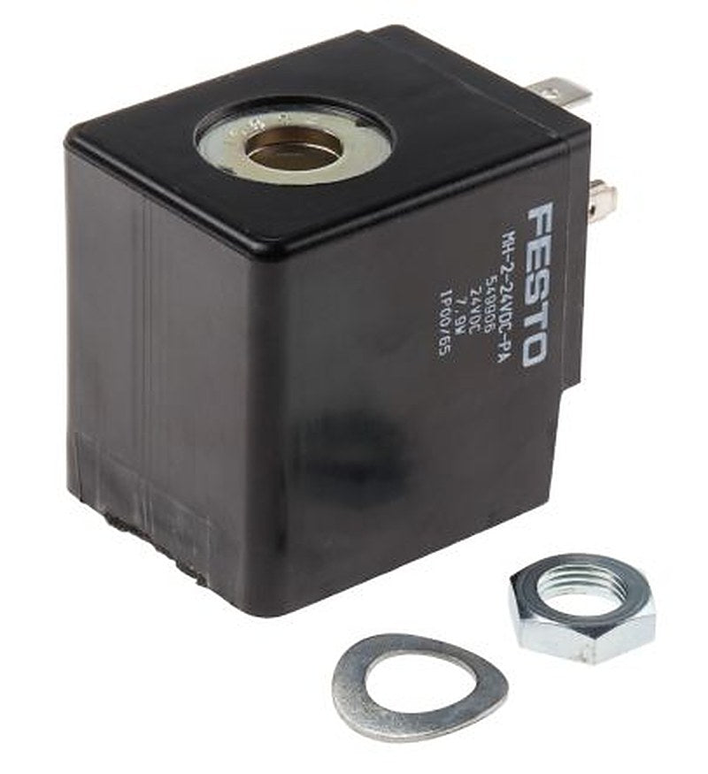 Festo Series MSF 24V dc Solenoid Coil Solenoid Valve Coil