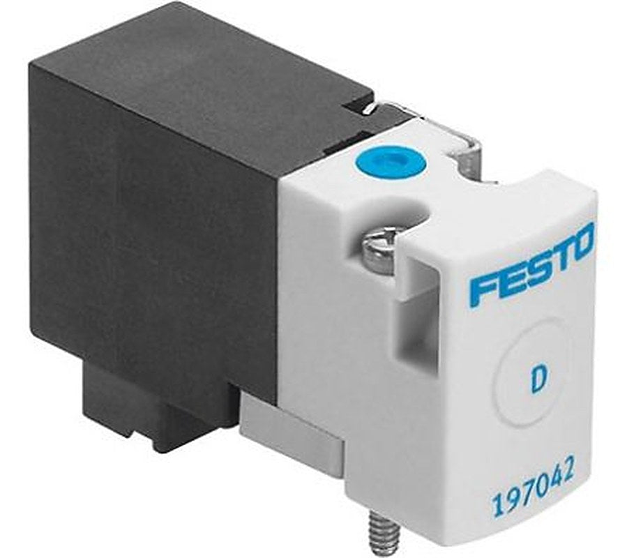 Festo Pneumatic Solenoid Valve - 3/2 NO, 1 Solenoid Electric MHA1 Series 5V dc