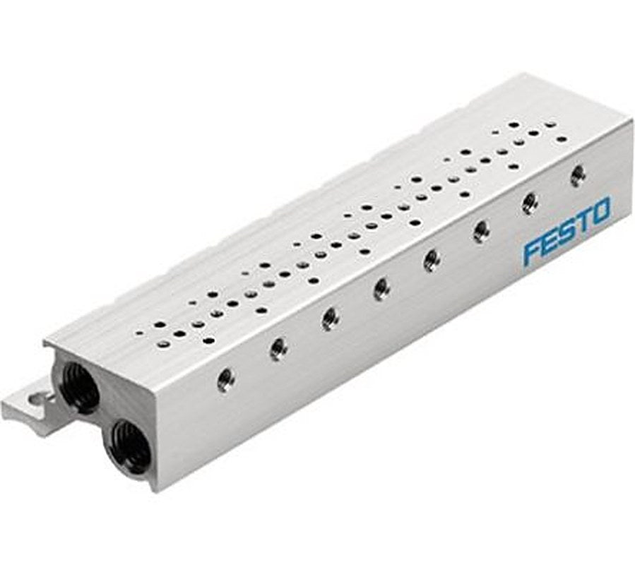 Festo MHA1 series 10 station Metric Manifold for use with Valves, 197206