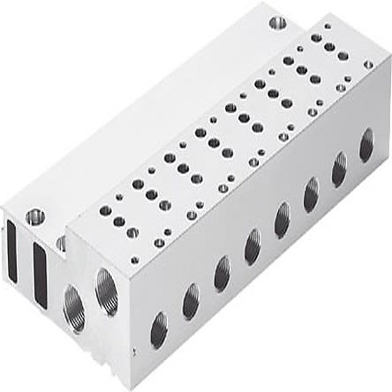 Festo 8 station Manifold for use with Solenoid Valve MHP4, 525237