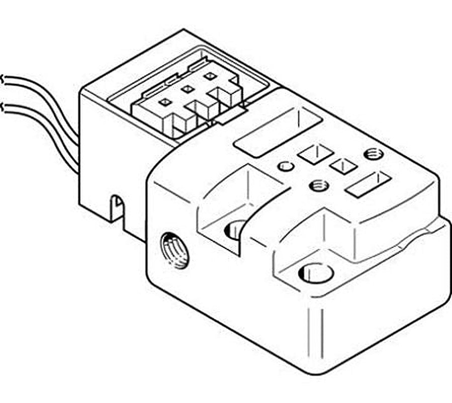 Festo MHP1 series Metric Sub-Base for use with Valves, 197190