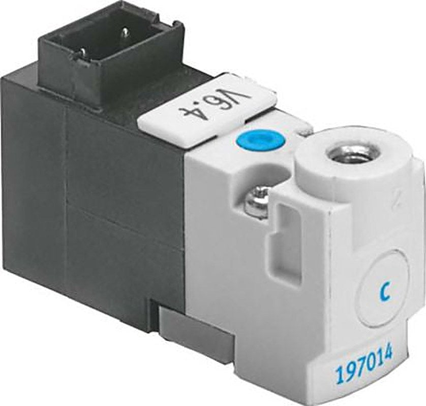 Festo Pneumatic Solenoid/Pilot-Operated Control Valve - 3/2 NO, Monostable Electric 3 mm MHP1-M1H-3/2O-M3-TC Series 24V