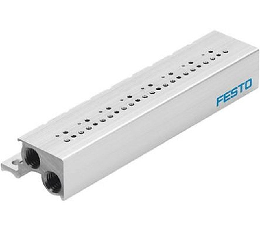 Festo MHP1 series 6 station Metric Manifold Block for use with Valves, 197193