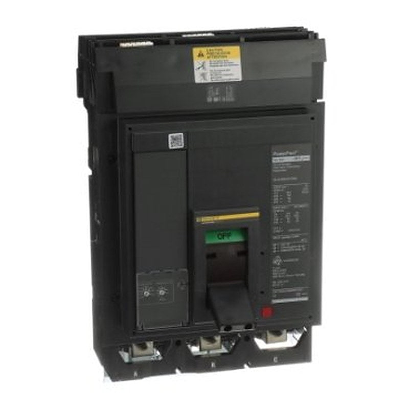 Circuit breaker, PowerPacT M, 300A to 800A, 3 pole, 600VAC, 25kA, I-Line, adjustable trip, 80%, padlock handle (Circuit breaker PowerPacT M) is a Schneider Electric product. Designed for reliable performance and long service life. Available across Iraq — contact us for pricing and delivery options.