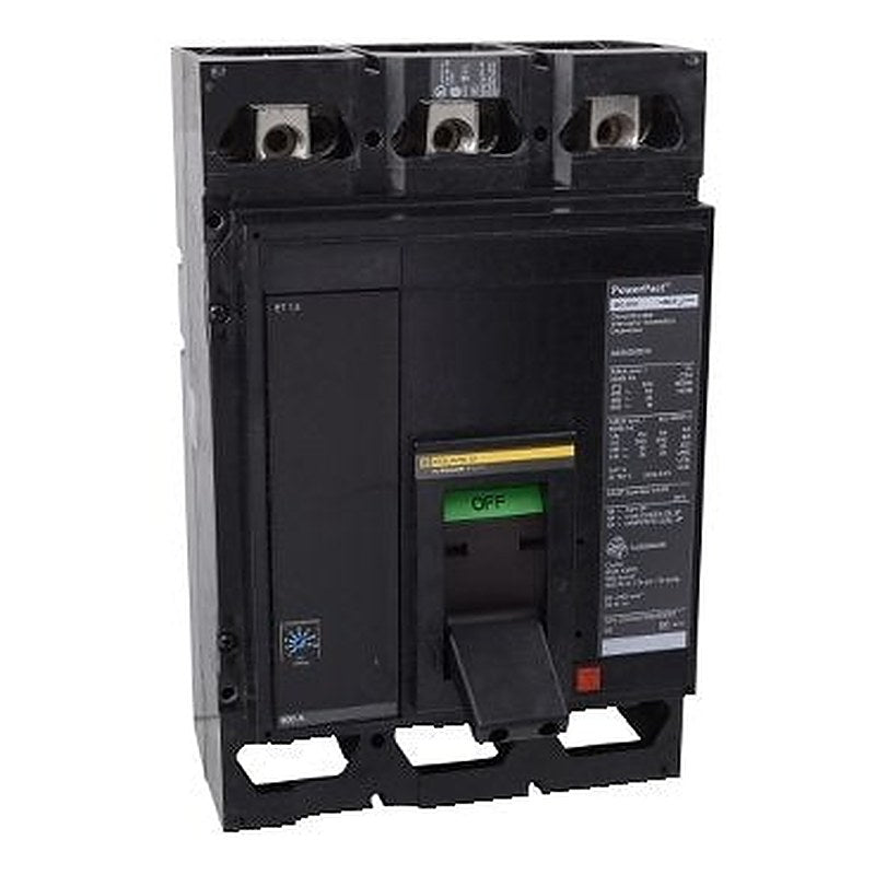 Circuit breaker, PowerPacT M, 800A, 3 pole, 600VAC, 25kA, lugs, ET 1.0, 80% (Circuit breaker PowerPacT M) is a Schneider Electric product. Designed for reliable performance and long service life. Available across Iraq — contact us for pricing and delivery options.
