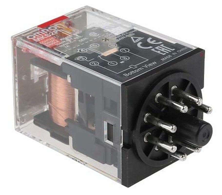 Omron Power Relay, 230V ac Coil, 10A Switching Current, DPDT