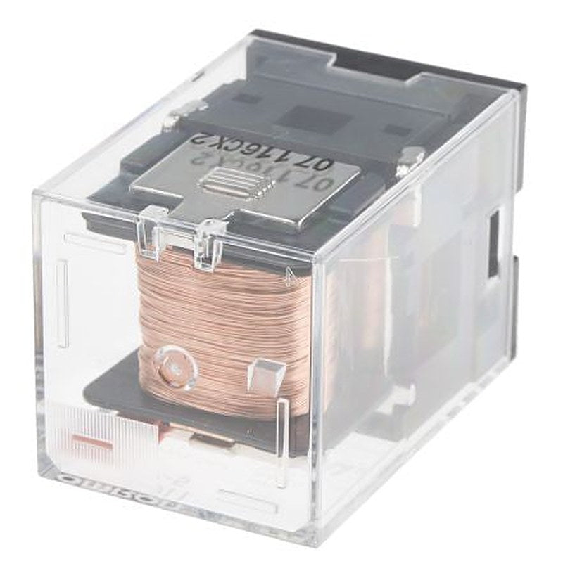 Omron Power Relay, 24V ac Coil, 10A Switching Current, 3PDT