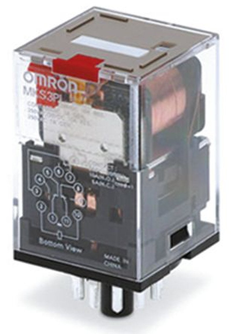 Omron Power Relay, 24V dc Coil, 10A Switching Current, 3PDT