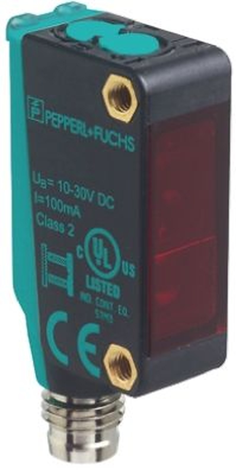 Pepperl + Fuchs Diffuse Photoelectric Sensor, Block Sensor