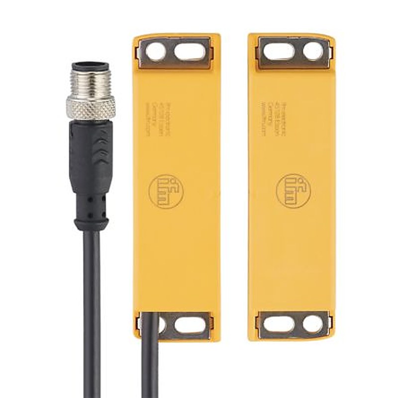 ifm electronic MN Series Magnetic Safety Switch, Polyamide Housing, 24V dc, 2 NO, M12