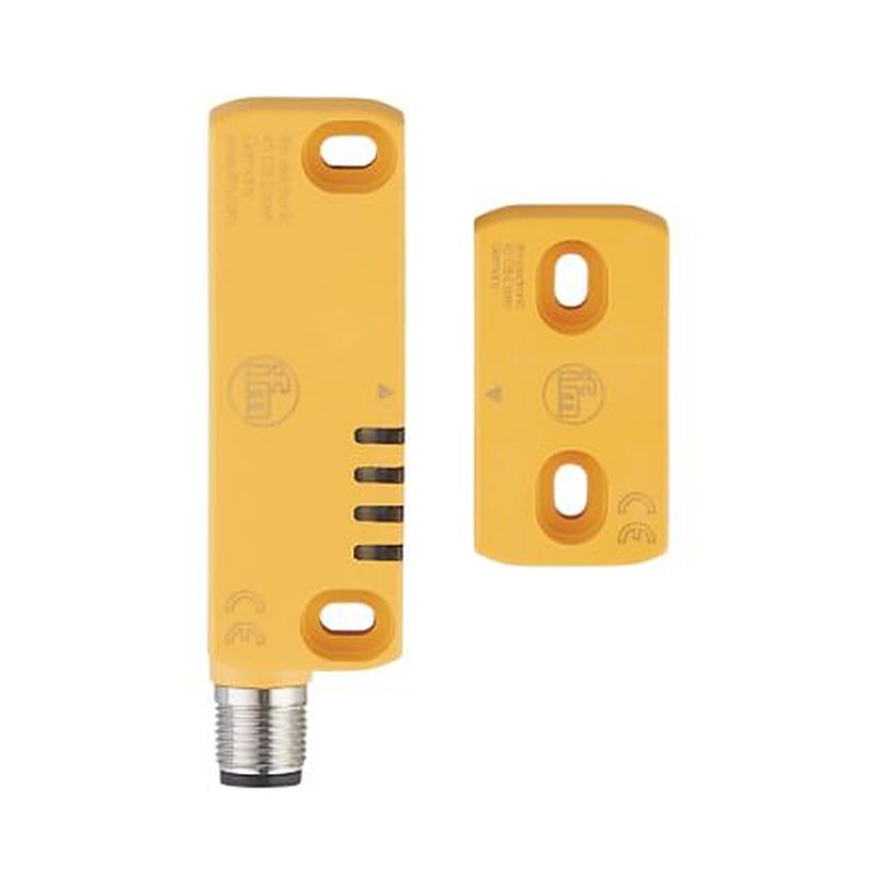 ifm electronic MN Series RFID Safety Switch, Polyamide Housing, 26.4V dc, 2 x OSSD, 1 x PNP, M12