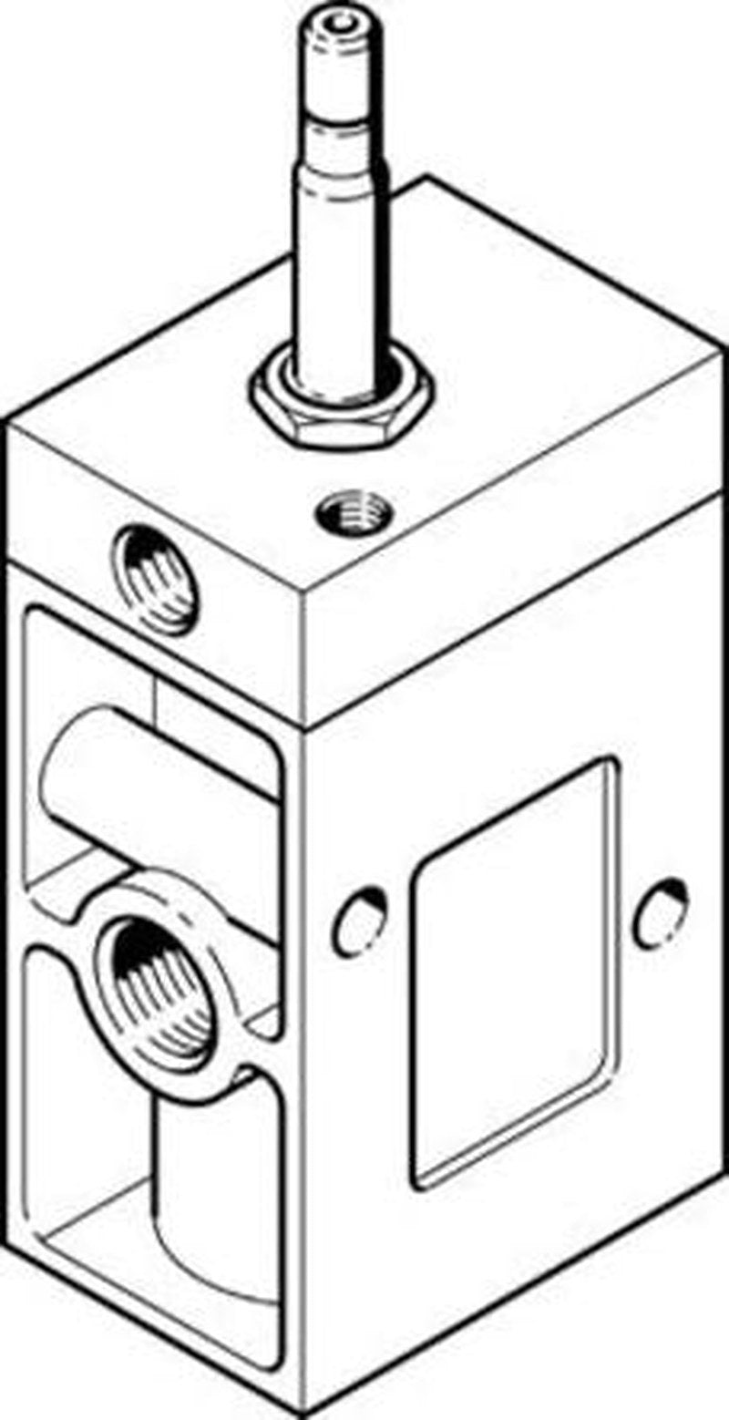 Festo Solenoid Valve - 3/2 NO, Monostable Electric Metric MOCH-3-1/2  Series 24V
