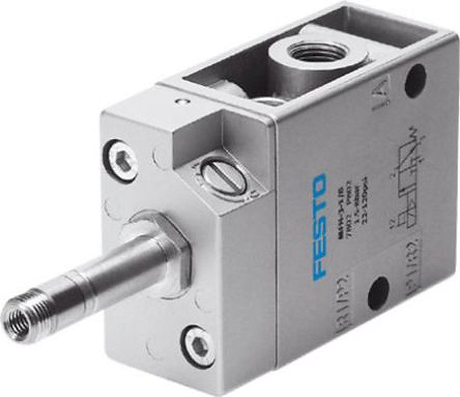 Festo Solenoid Valve - 3/2 NO, Monostable Electric ISO 8573-1:2010 (7:4:4) MOFH-3-1/8-EX  Series 24V