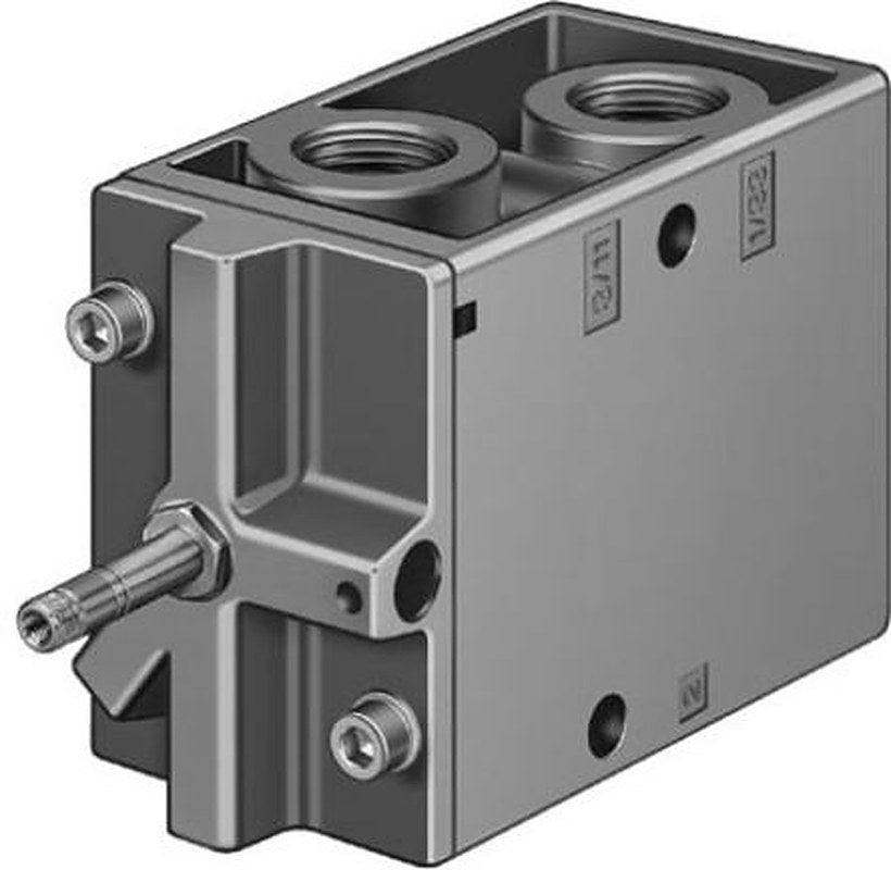 Festo Solenoid Valve - Monostable, 3/2 NO Electric Metric MOFH-3-3/4  Series 24V
