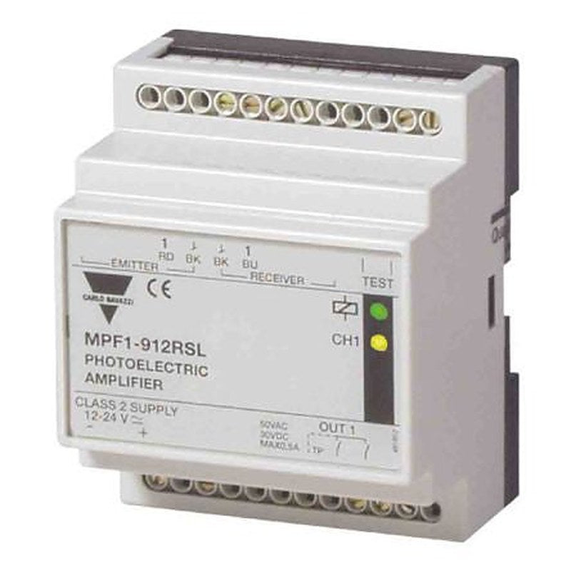 Carlo Gavazzi Through Beam Photoelectric Sensor Amplifier, Barrel Sensor