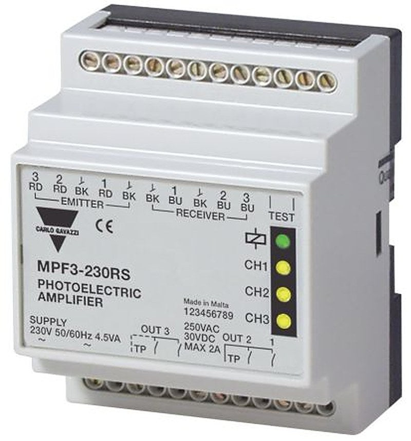 Carlo Gavazzi Photoelectric Sensor, Block Sensor
