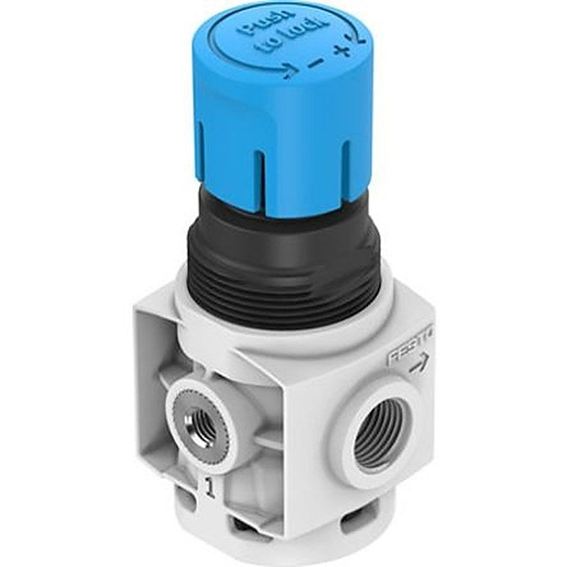 Festo M5 Regulator - 10 bar, MS2-LR-M5-D6-A8-F1A-B MS2