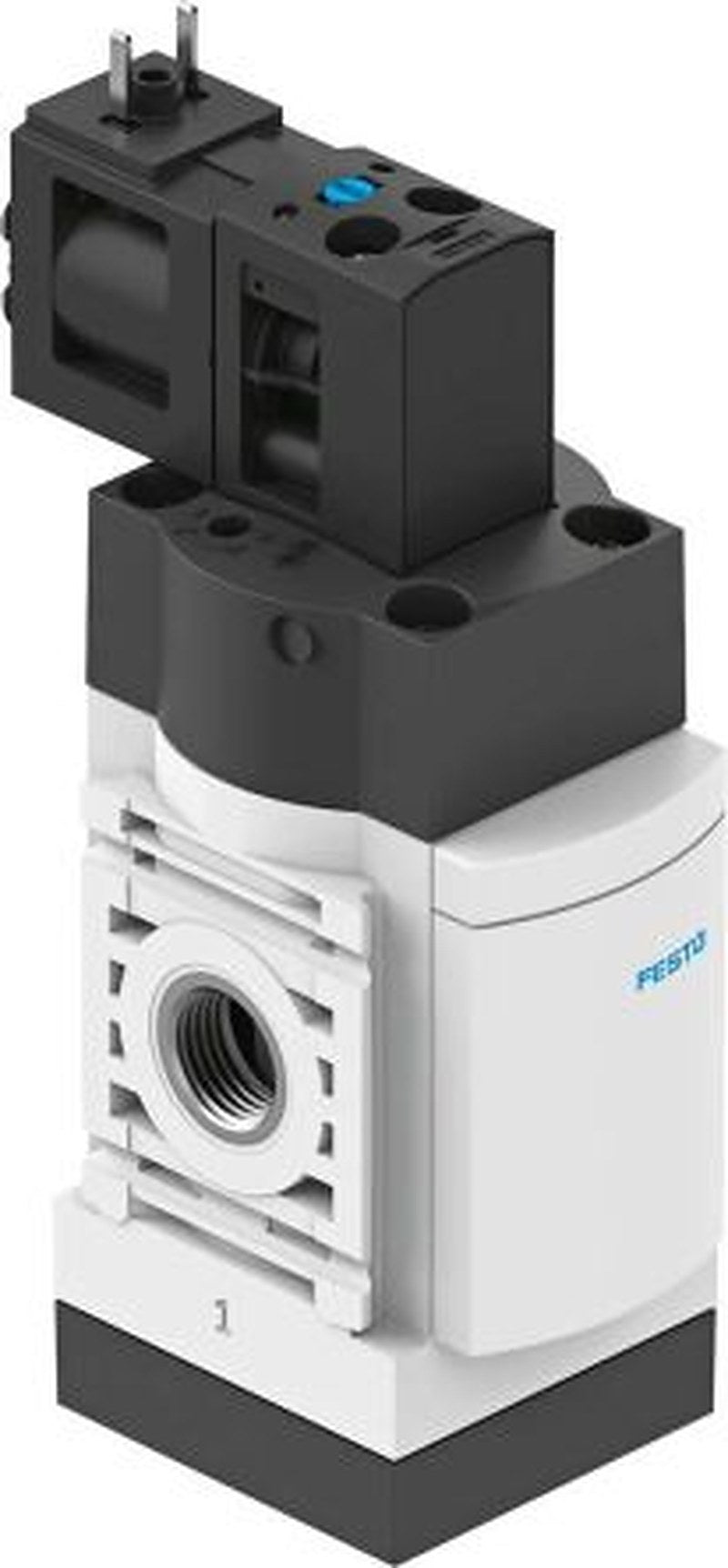 Festo Pneumatic Solenoid Valve MS4-EE-1/4-V24-B, 3 Port, NC G 1/4, 24V dc, 0.5 in