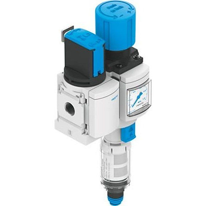 Festo MS4 Filter Regulator, 10 bar, MS4-EM1FR-1/4-D6-E-P-VC-AG-MPA-WPE-B