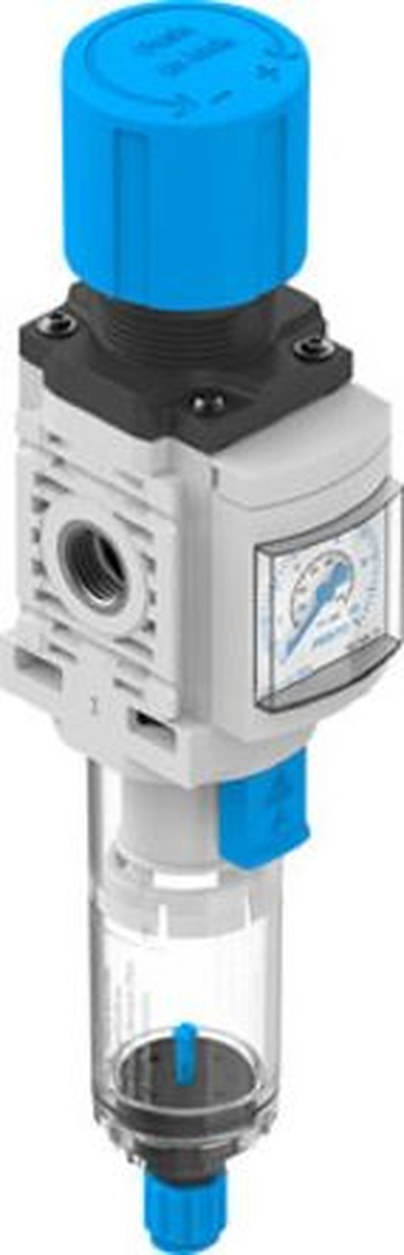 Festo MS Filter Regulator, 5 μm, 1/4 in G, Manual, 10 bar, 8098257