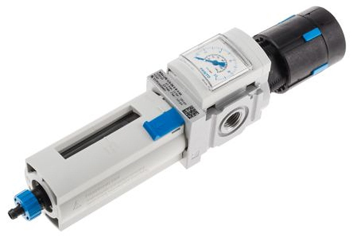 Festo MS4 Filter Regulator, 40 μm, 1/4 in, Automatic, 12 bar, 529150