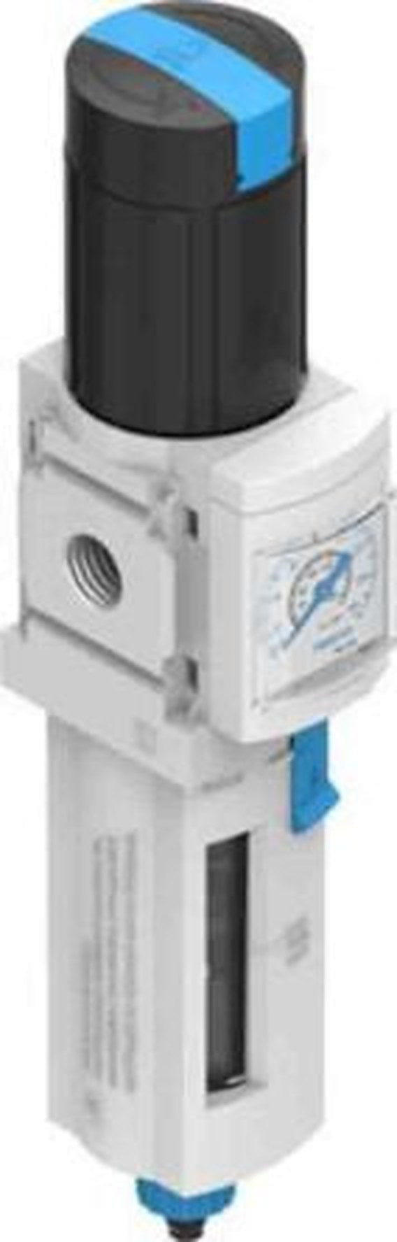 Festo G 1/4 Filter Regulator, 5 μm, 1/4 in G, Automatic, 12 bar, 529155