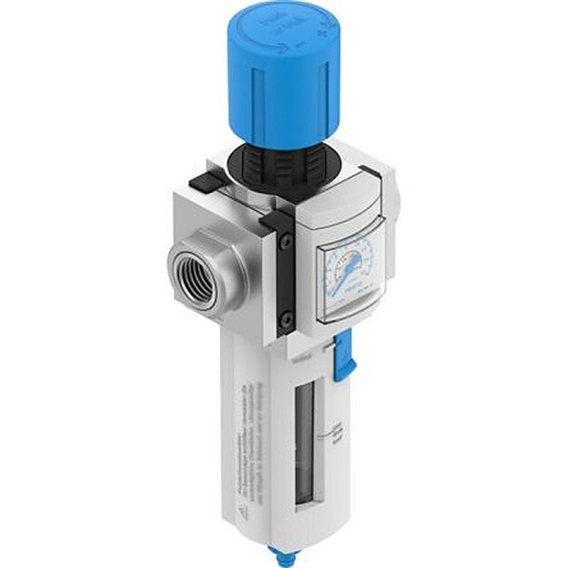 Festo MS Filter Regulator, 40 μm, G3/8 in, Manual, 14 bar, 8232865