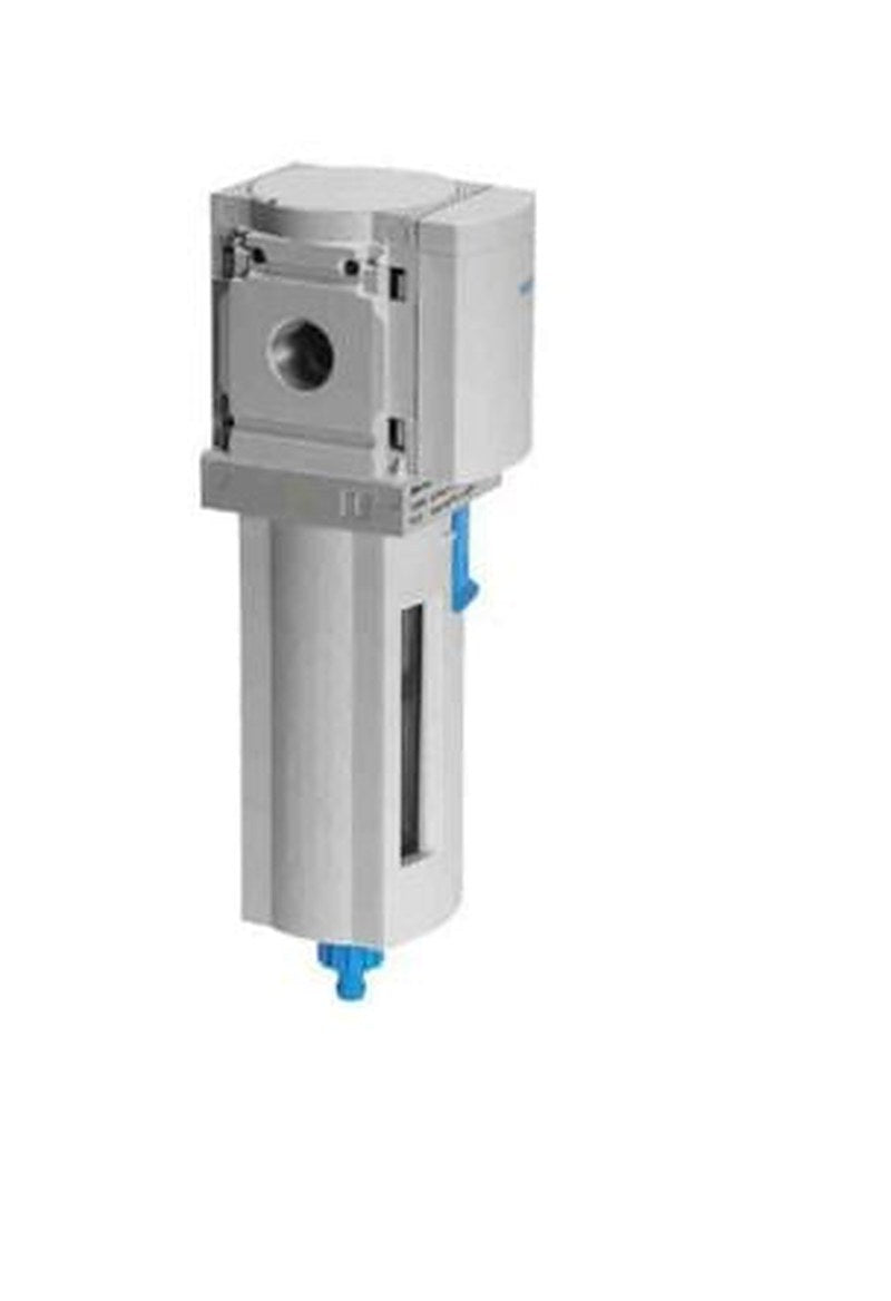 Festo MS series 1/4 in G 14 bar Pneumatic Filter 360 L/min max with Manual drain