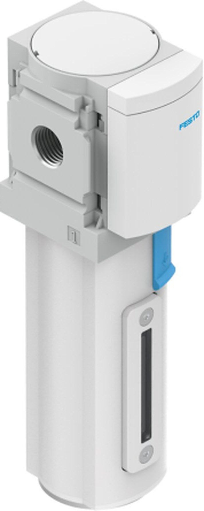Festo MS series 1/8 in G 14 bar Pneumatic Filter 360 L/min max with Manual drain