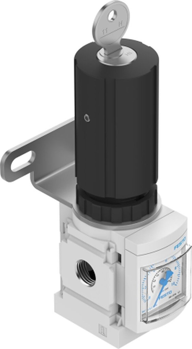 Festo 1/4 in G Regulator - 14 bar, MS4-LR-1/4-D6-E11-WR 1800L/min, G MS