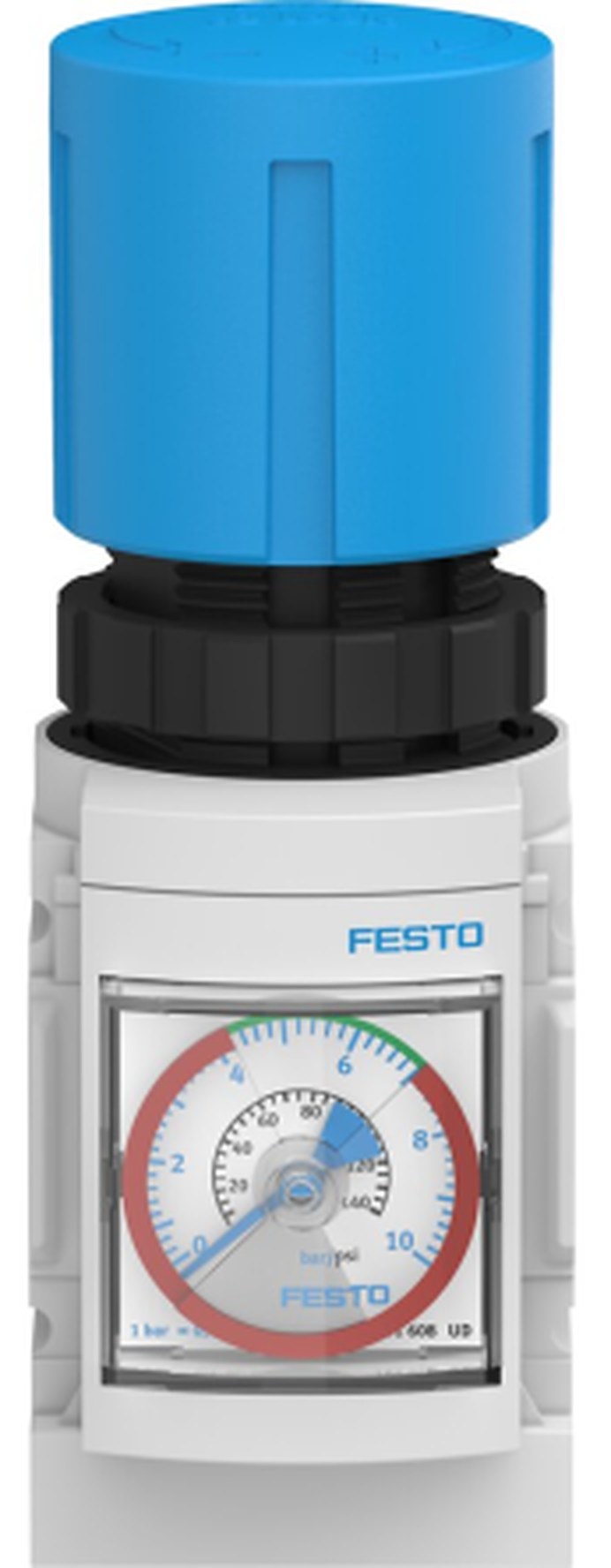 Festo 1/4 in G Regulator - 14 bar, MS4-LR-1/4-D6-RG 1800L/min, G MS