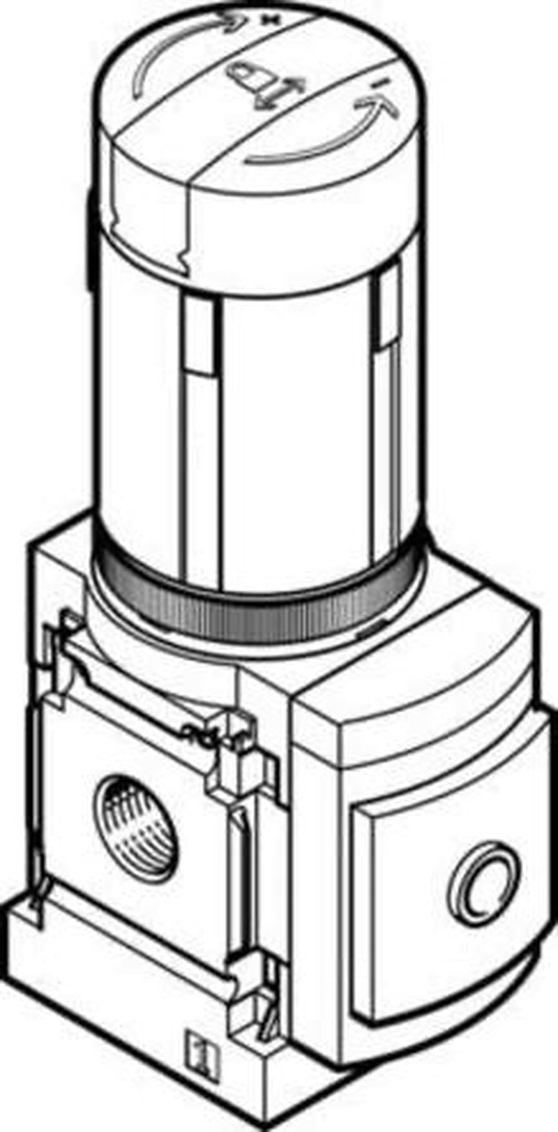 Festo MS Series Pneumatic Regulator G 1/8 G
