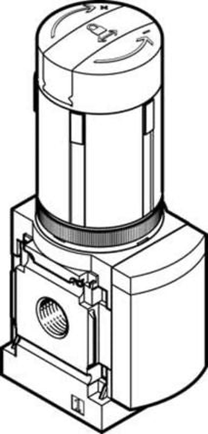 Festo MS Series Pneumatic Regulator G 1/4 G