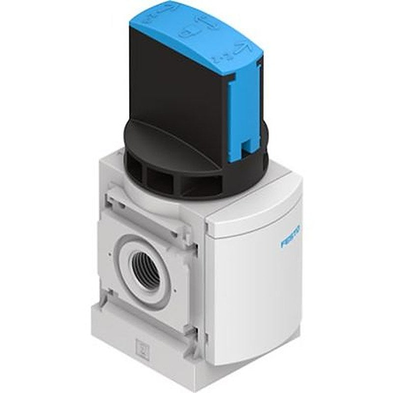 Festo MS6 Filter Regulator, 10 bar, MS6-EM1FR-1/2-D6-E-P-M-AG-BAR-WPE-B
