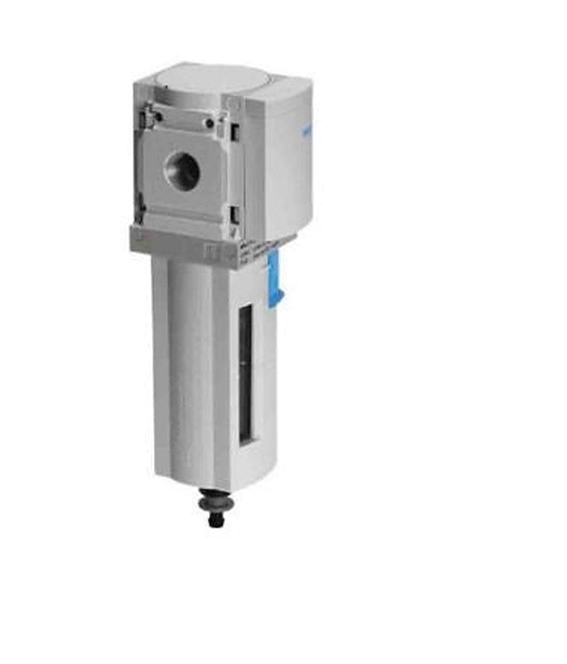 Festo MS series 40 μm 3/8 in G 20 bar Pneumatic Filter 3800 L/min max with Manual drain