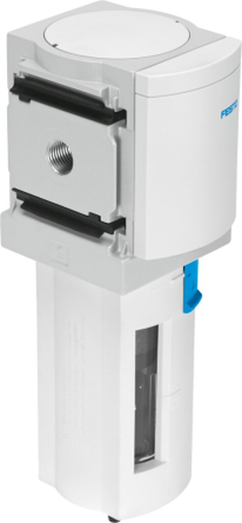 Festo MS series 1 μm 1/2 in G 12 bar Pneumatic Filter 950L/min max with Automatic, Manual drain