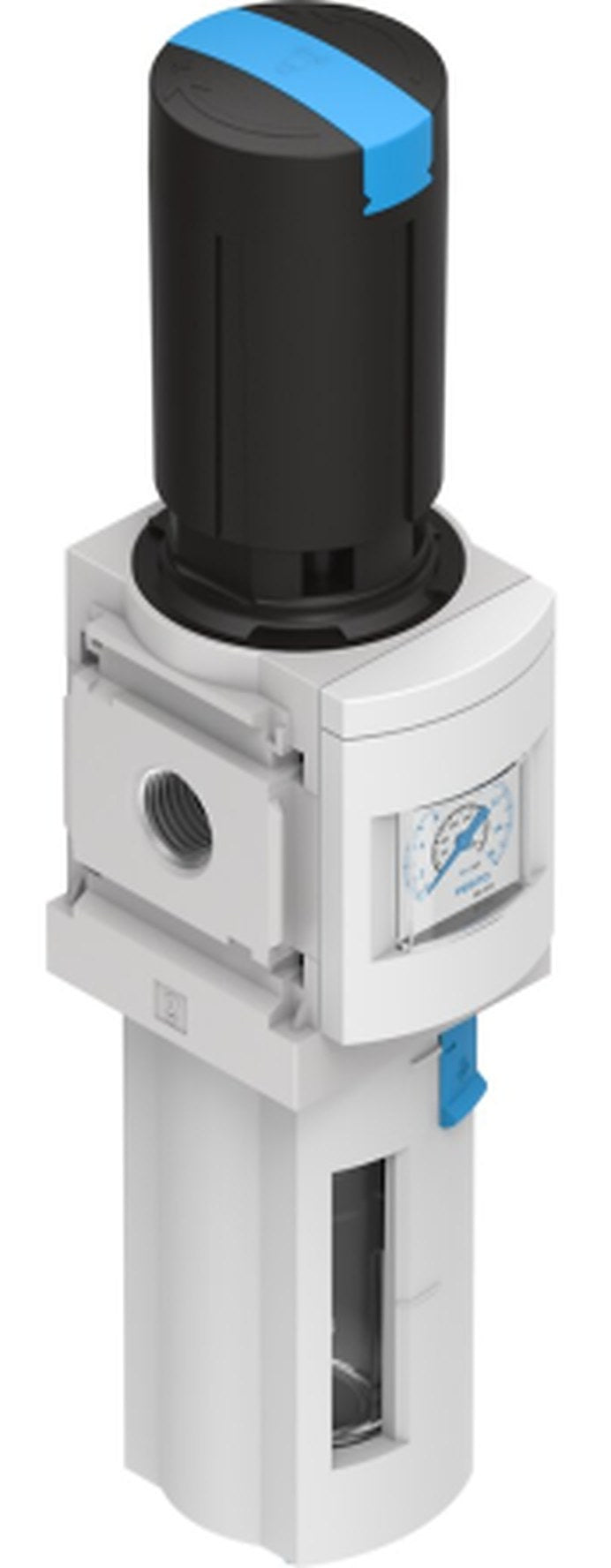 Festo MS Filter Regulator, 40 μm, 1/2 in G, Manual, 20 bar, 529181