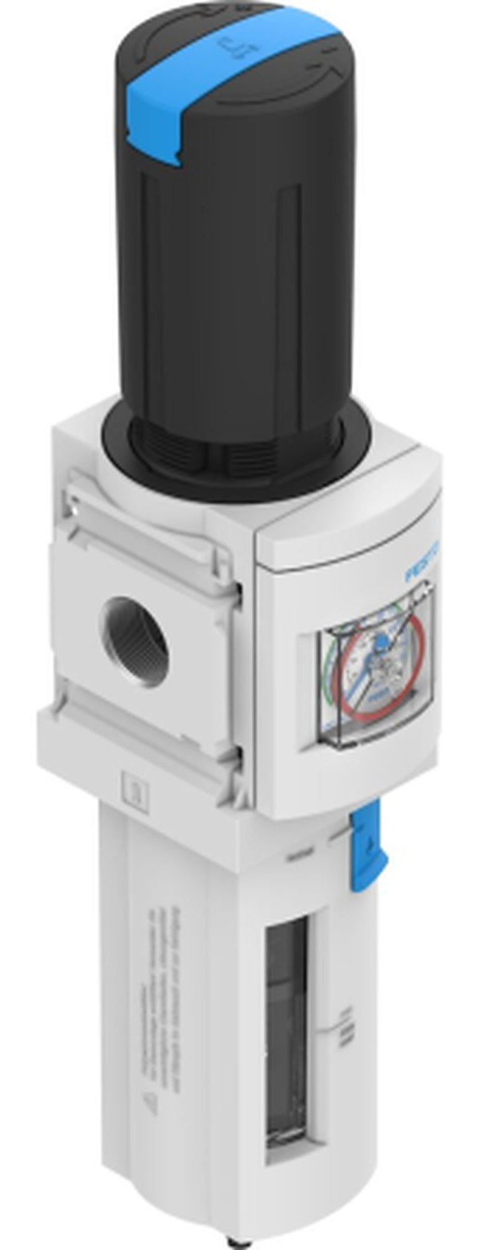 Festo MS Filter Regulator, 40 μm, 1/2 in G, Automatic, Manual, 12 bar, MS6-LFR-1/2-D6-ERV-RG-AS
