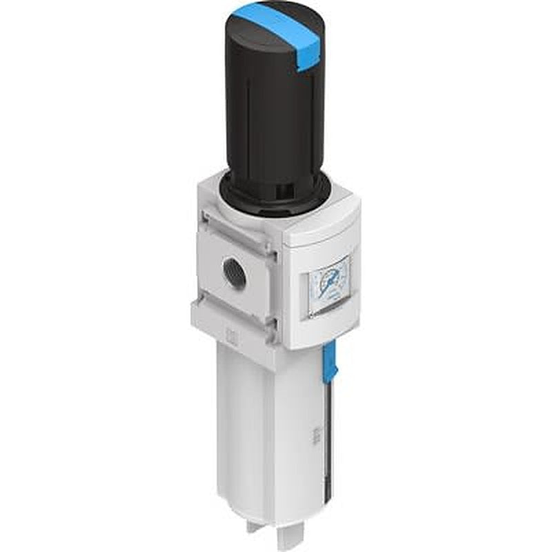 Festo MS6 Filter Regulator, 40 μm, 1/2 in G, Manual, 20 bar, 588899