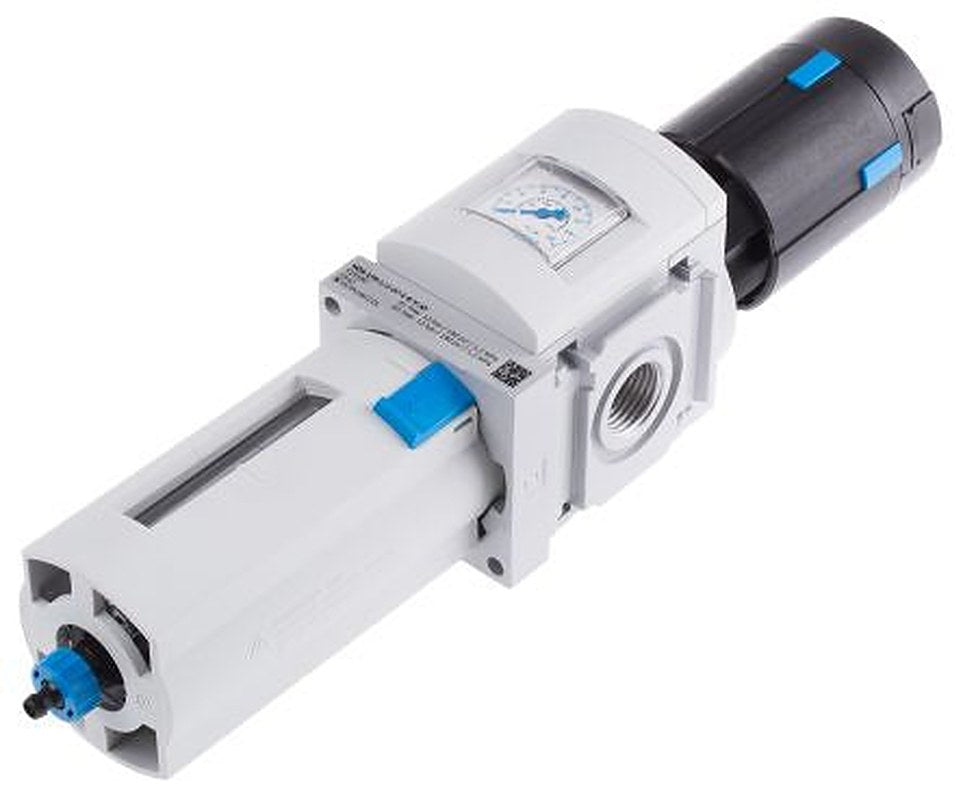 Festo MS6 Filter Regulator, 40 μm, 1/2 in, Automatic, 12 bar, 529190