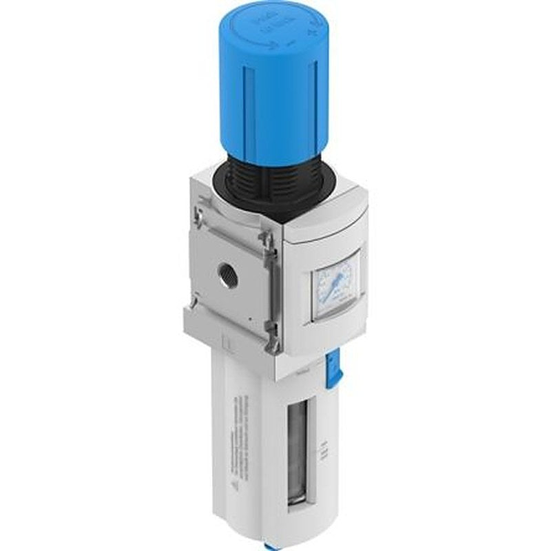 Festo MS Filter Regulator, 5 μm, G1/4 in, Automatic, 12 bar, 8232896